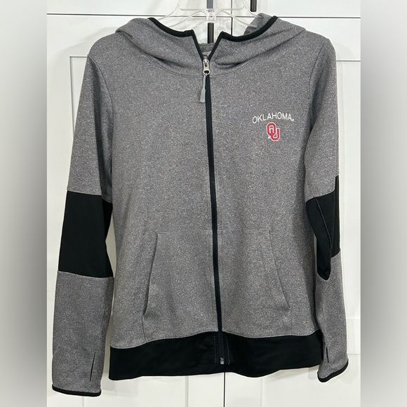 Women’s University of Oklahoma Sooners Champion Zip Up Hoodie Jacket - M - Picture 1 of 5